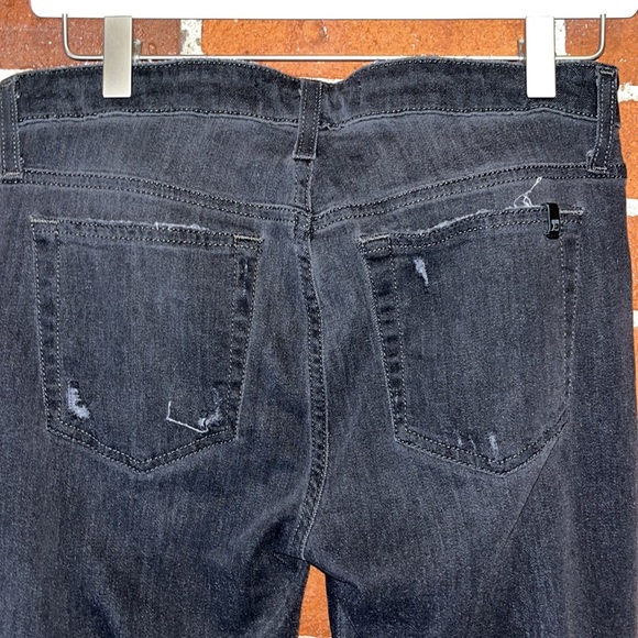 Joe’s Jeans Distressed Stretch Skinny Black, Size 29 - Picture 7 of 10